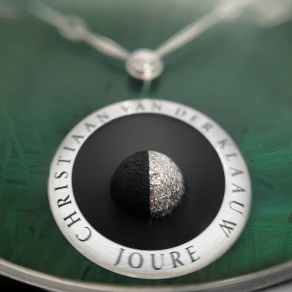 Christiaan van der Klaauw CVDK CKRJ33G4 Real Moon Joure Green Meteorite steel | Reijersen Juweliers Oudewater