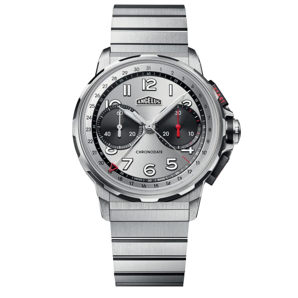 Angelus Chronodate Magnetic Silver 42,5mm 0CDZF.A02A.M009T