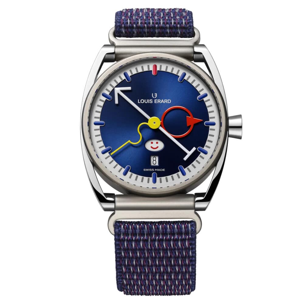 Louis Erard X Alain Silberstein Smile Day Blue