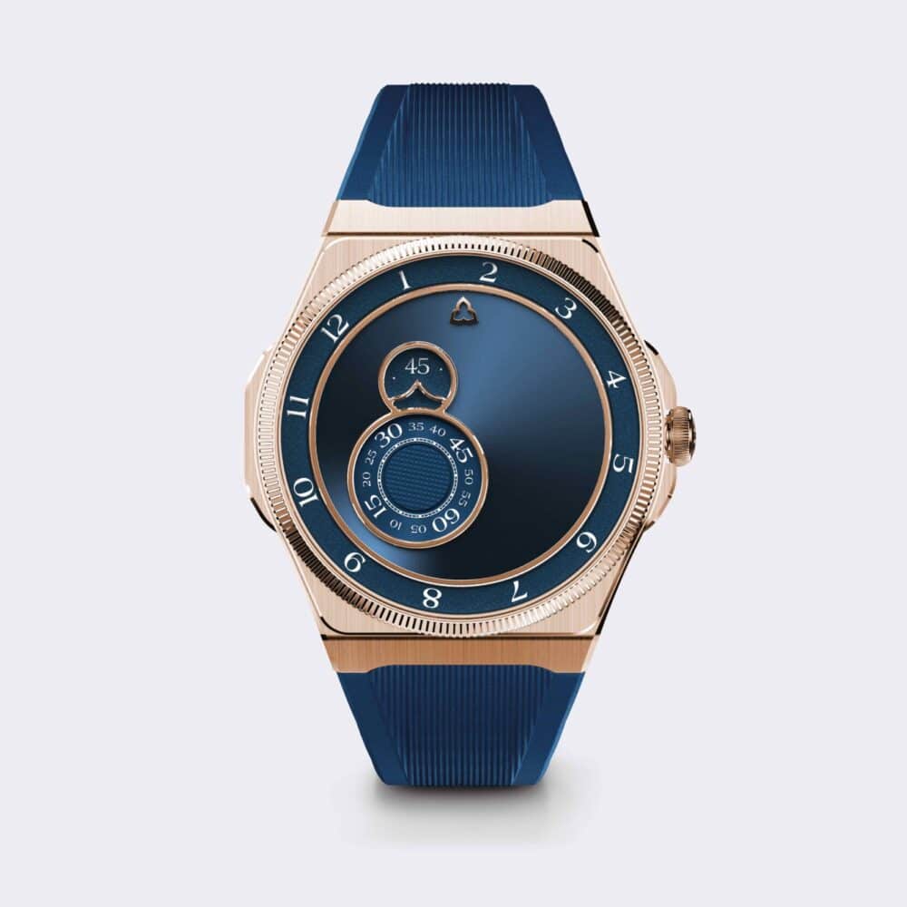 Trilobe Trente-Deux - Sunray Blue Rose Gold