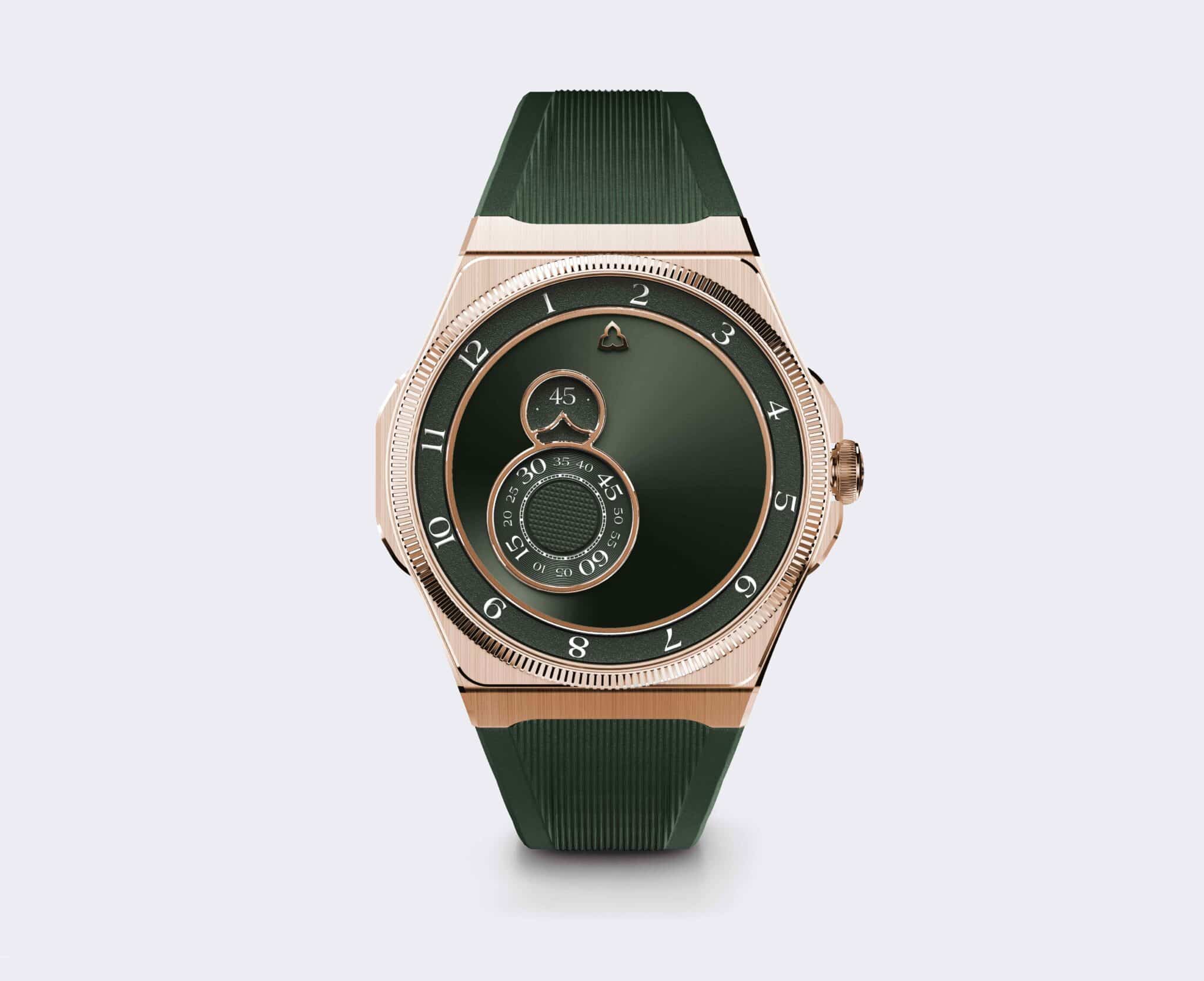 Trilobe Trente-Deux - Sunray Green Rose Gold
